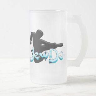 Taza De Cristal Esmerilado Jewdo