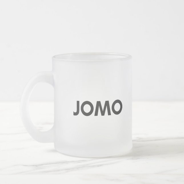 Taza De Cristal Esmerilado jomo (Izquierda)