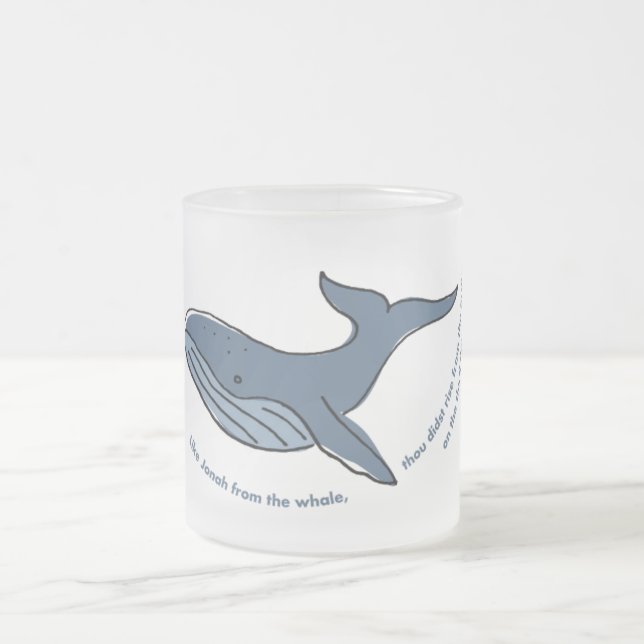 Taza De Cristal Esmerilado Jonah Mug (Centro)