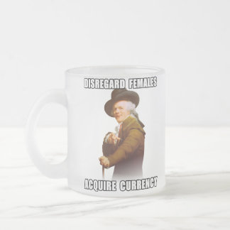 Taza De Cristal Esmerilado José Ducreux adquiere moneda
