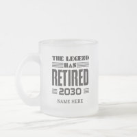 Jubilación La Leyenda Se Ha Retirado Personalizada