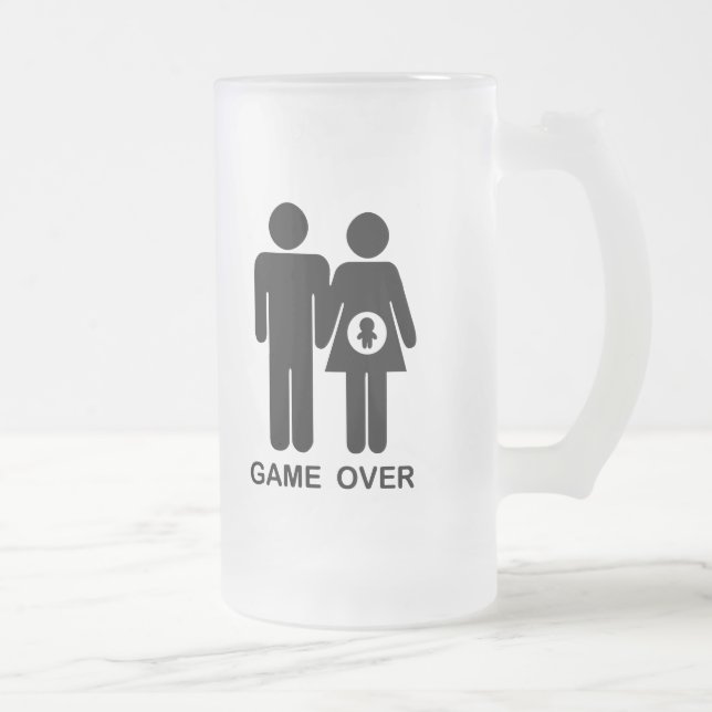 Taza De Cristal Esmerilado Juego encima (Derecha)