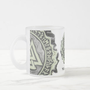 Taza De Cristal Esmerilado Jugador de aceite (agitado)