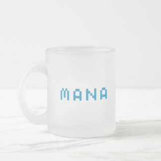 Taza De Cristal Esmerilado Jugador de maná