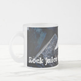 Taza De Cristal Esmerilado Jugo De Rock Para Hombres Fuertes. ¡Personalizable