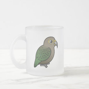 Taza De Cristal Esmerilado Kea Birdorable
