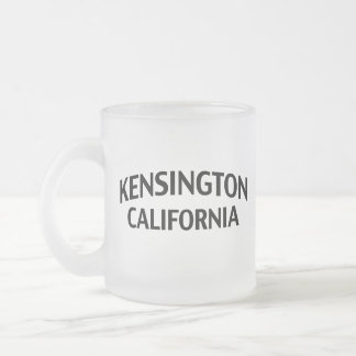 Taza De Cristal Esmerilado Kensington California