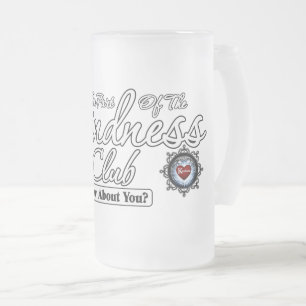Taza De Cristal Esmerilado Kindness Club