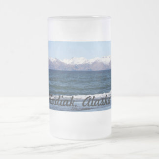 Taza De Cristal Esmerilado Kodiak, Alaska