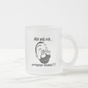 Taza De Cristal Esmerilado Koksmann am Morgen