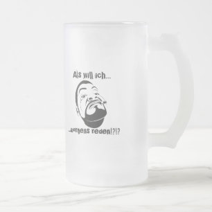 Taza De Cristal Esmerilado Koksmann en la mañana