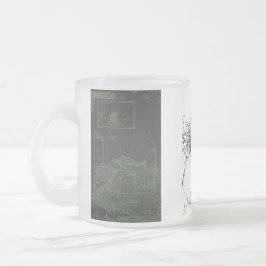 Taza De Cristal Esmerilado Komik Rebel Mug