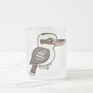 Taza De Cristal Esmerilado Kookaburra de risa