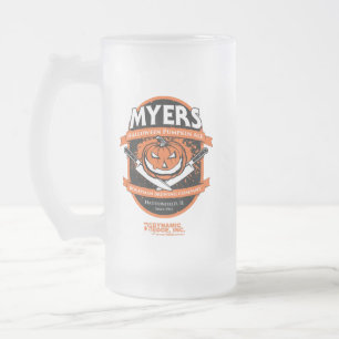 Taza De Cristal Esmerilado La aguja de calabaza de Myer
