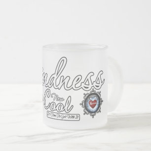 Taza De Cristal Esmerilado La Amabilidad Es El Nuevo Guay