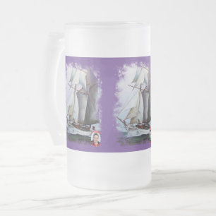 Taza De Cristal Esmerilado La Belle Poule