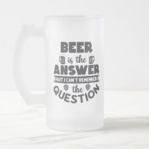 La cerveza es la respuesta