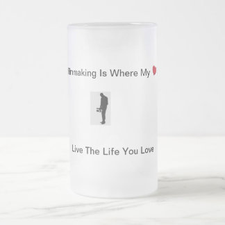 Taza De Cristal Esmerilado La cinematografía es mi corazón