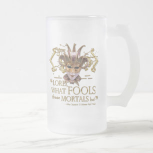 Taza De Cristal Esmerilado La cita ideal de la noche de verano (versión del