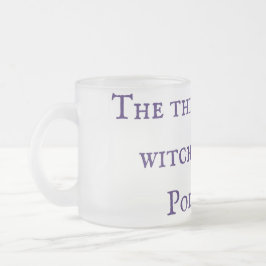 Taza De Cristal Esmerilado La cuestión de las cacerías de brujas