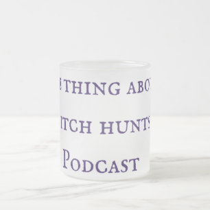 Taza De Cristal Esmerilado La cuestión de las cacerías de brujas