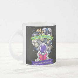 Taza De Cristal Esmerilado La diversión no tiene admosphera