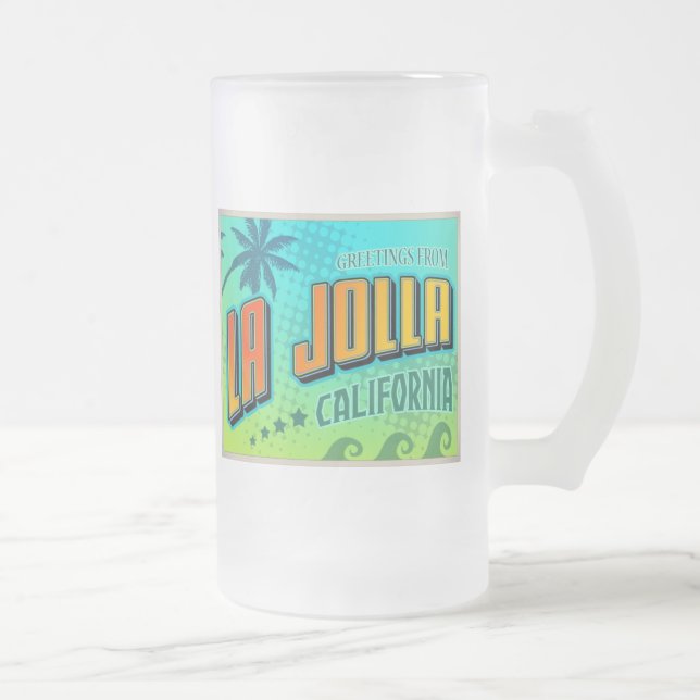 TAZA DE CRISTAL ESMERILADO LA JOLLA (Derecha)