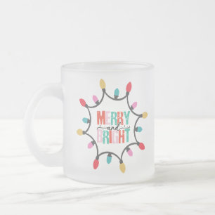 Taza De Cristal Esmerilado La luz de los cerezos y de los ritmos brillantes