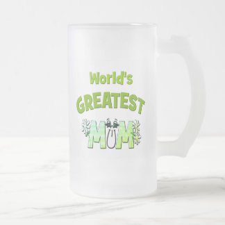 Taza De Cristal Esmerilado La mayor Mamá del mundo