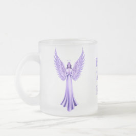 Taza De Cristal Esmerilado La mejor mamá de todos los tiempos | Ángel Navidad