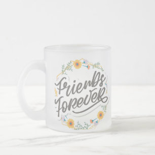 TAZA DE CRISTAL ESMERILADO LA MUY ESPECIAL **HERMANA SOUL**