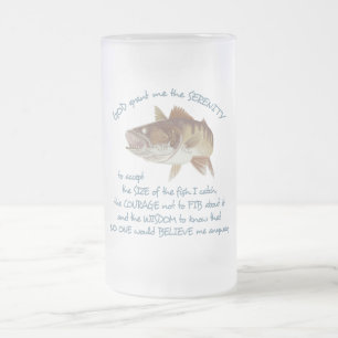 Taza De Cristal Esmerilado La oración de los pescadores