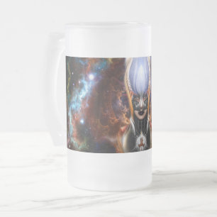 Taza De Cristal Esmerilado La Princesa Arzookia De Los Cuatro Nebulentos