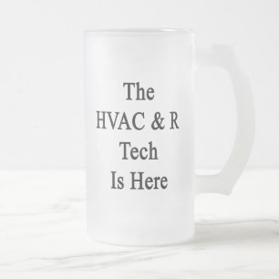 Taza De Cristal Esmerilado La tecnología de la HVAC R está aquí