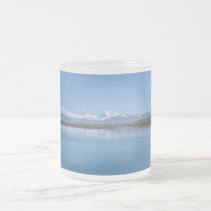 Taza De Cristal Esmerilado Lago Tekapo, Nueva Zelanda
