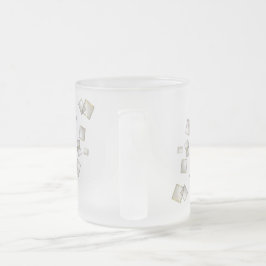 TAZA DE CRISTAL ESMERILADO LAMBORGHININ