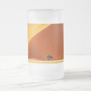 Taza De Cristal Esmerilado Las dunas rojas de Sossusvlei