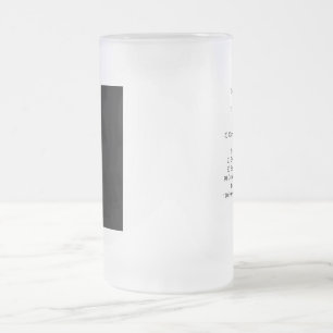 Taza De Cristal Esmerilado Las reglas de Trevor para la vida