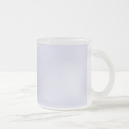Taza De Cristal Esmerilado Lavanda