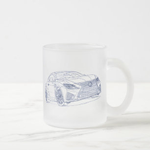 Taza De Cristal Esmerilado Lex RCF 2015