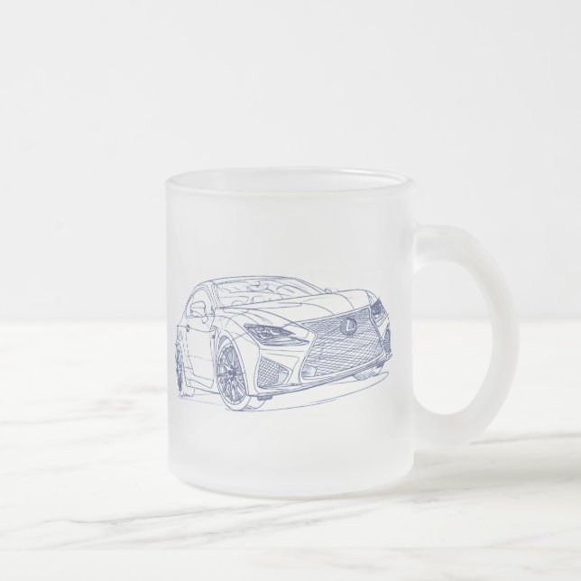 Taza De Cristal Esmerilado Lex RCF 2015 (Derecha)