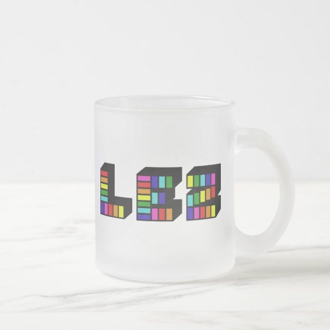 Taza De Cristal Esmerilado Lez (Derecha)