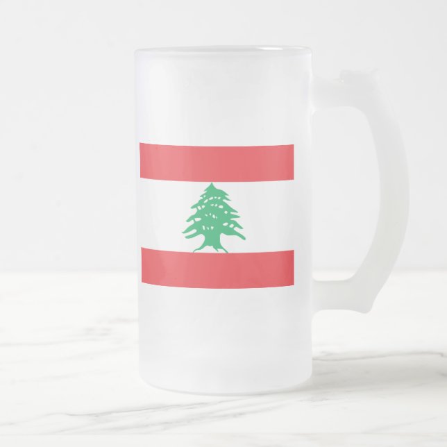 Taza De Cristal Esmerilado líbano (Derecha)