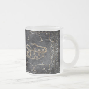 Taza De Cristal Esmerilado Libro del pecado caído