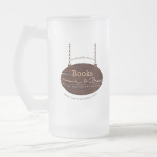 Taza De Cristal Esmerilado Libros y reproducciones de rana