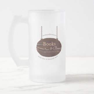 Taza De Cristal Esmerilado Libros y reproducciones de rana