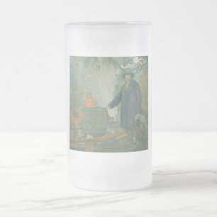 Taza De Cristal Esmerilado Licor de Contrabandistas Forest Still Moonshiners 