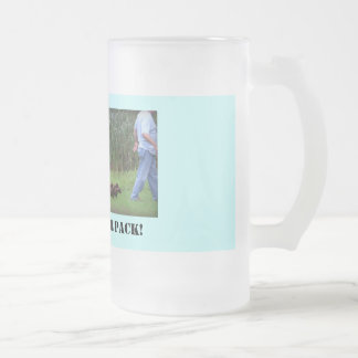 Taza De Cristal Esmerilado Líder del paquete