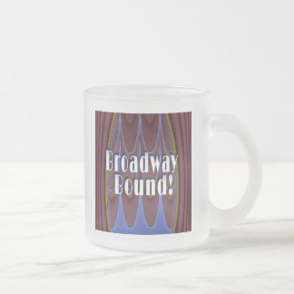 Taza De Cristal Esmerilado ¡Límite de Broadway!