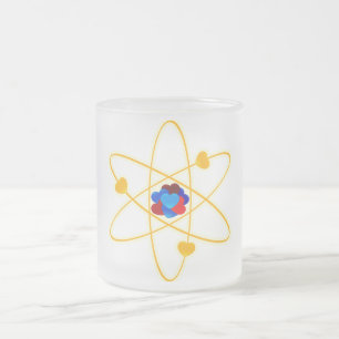 Taza De Cristal Esmerilado Lithium_Hearts